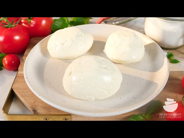 Make your own mozzarella: Easy to make - Homemade