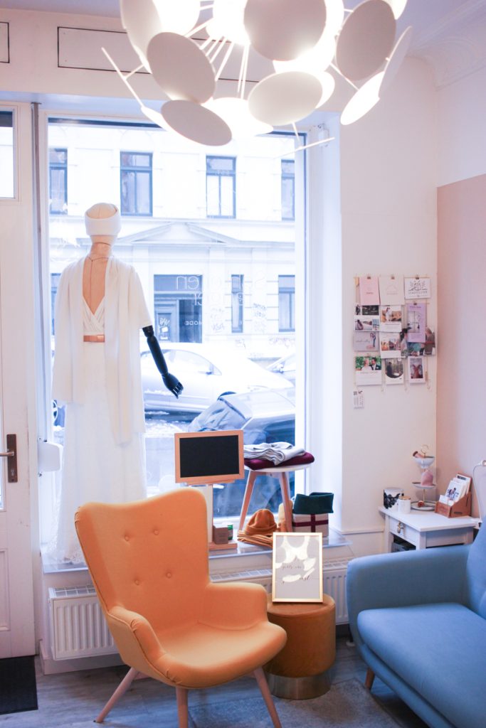 Atelier for bridal fashion in Leipzig