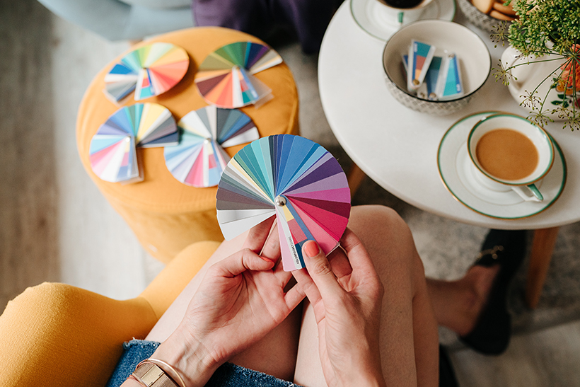 Color compartments four seasons