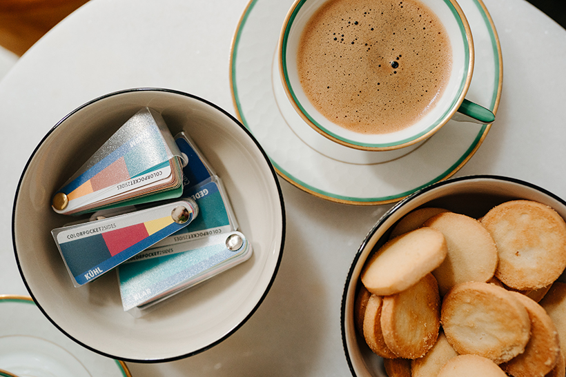 Cookies and coffee